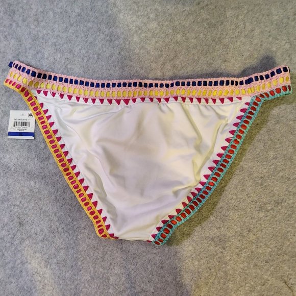 BAR III BE-WEAVE IT Women's Bikini Swim Bottoms - Size XL - NEW w/ TAGS - Picture 3 of 5